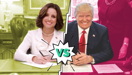 10 scènes ahurissantes de la présidence Trump que la série “Veep” avait