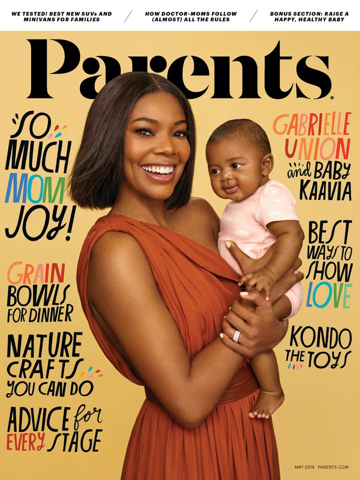 In Parents magazine's May cover story, actress Gabrielle Union joked that figuring out a car seat is like "taking the SATs!"