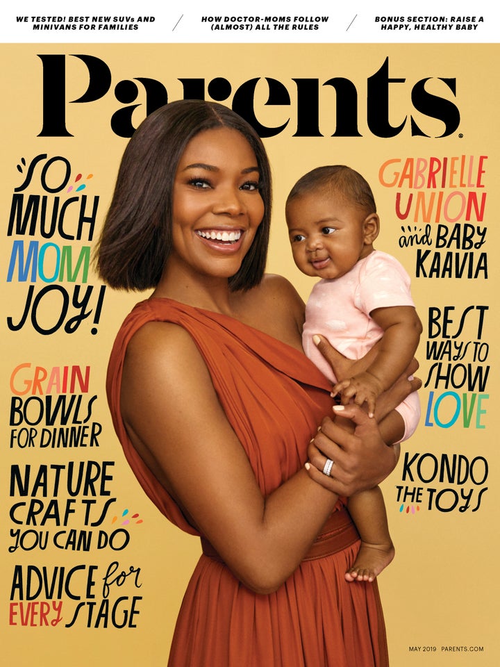 In Parents magazine's May cover story, actress Gabrielle Union joked that figuring out a car seat is like "taking the SATs!"