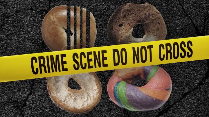 So many crimes against bagels, so little time. 