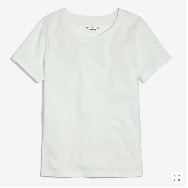 cheap white tee shirts