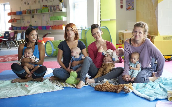 Jessalyn Wanlim, Dani Kind, Catherine Reitman and Juno Rinaldi. 