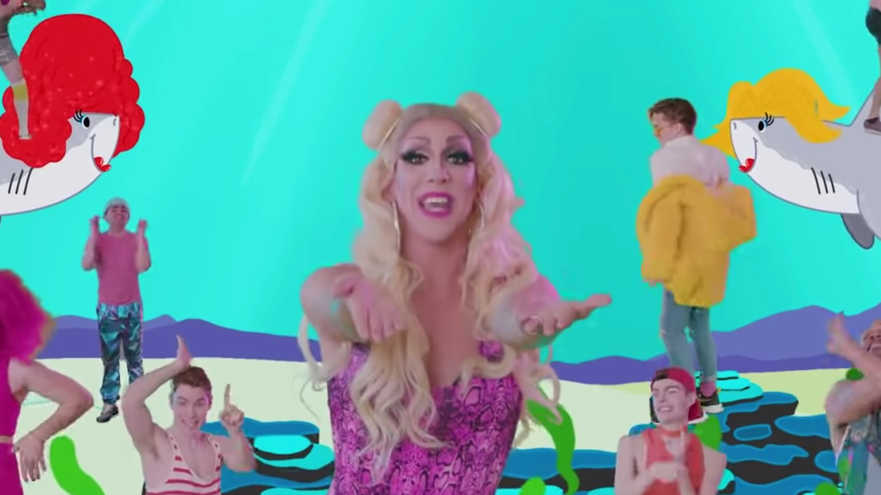 Drag Queen Revisits Baby Shark For An Amazing Grown Up Cause Huffpost Communities Drag Queen Revisits Baby Shark For An Amazing Grown Up Cause Huffpost Communities