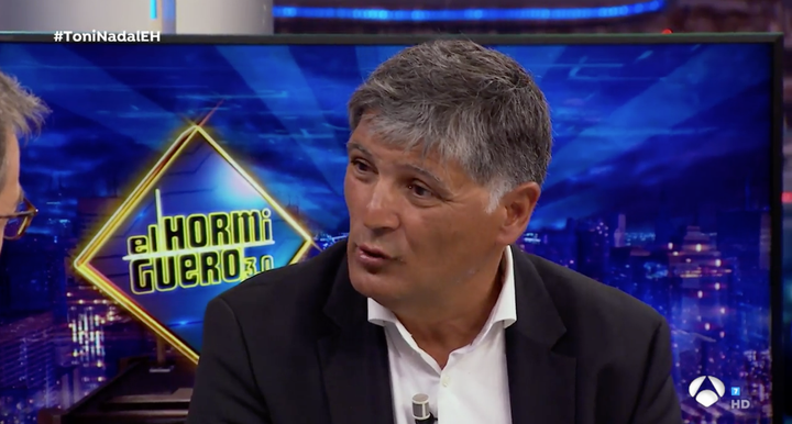 Toni Nadal en 'El Hormiguero'.