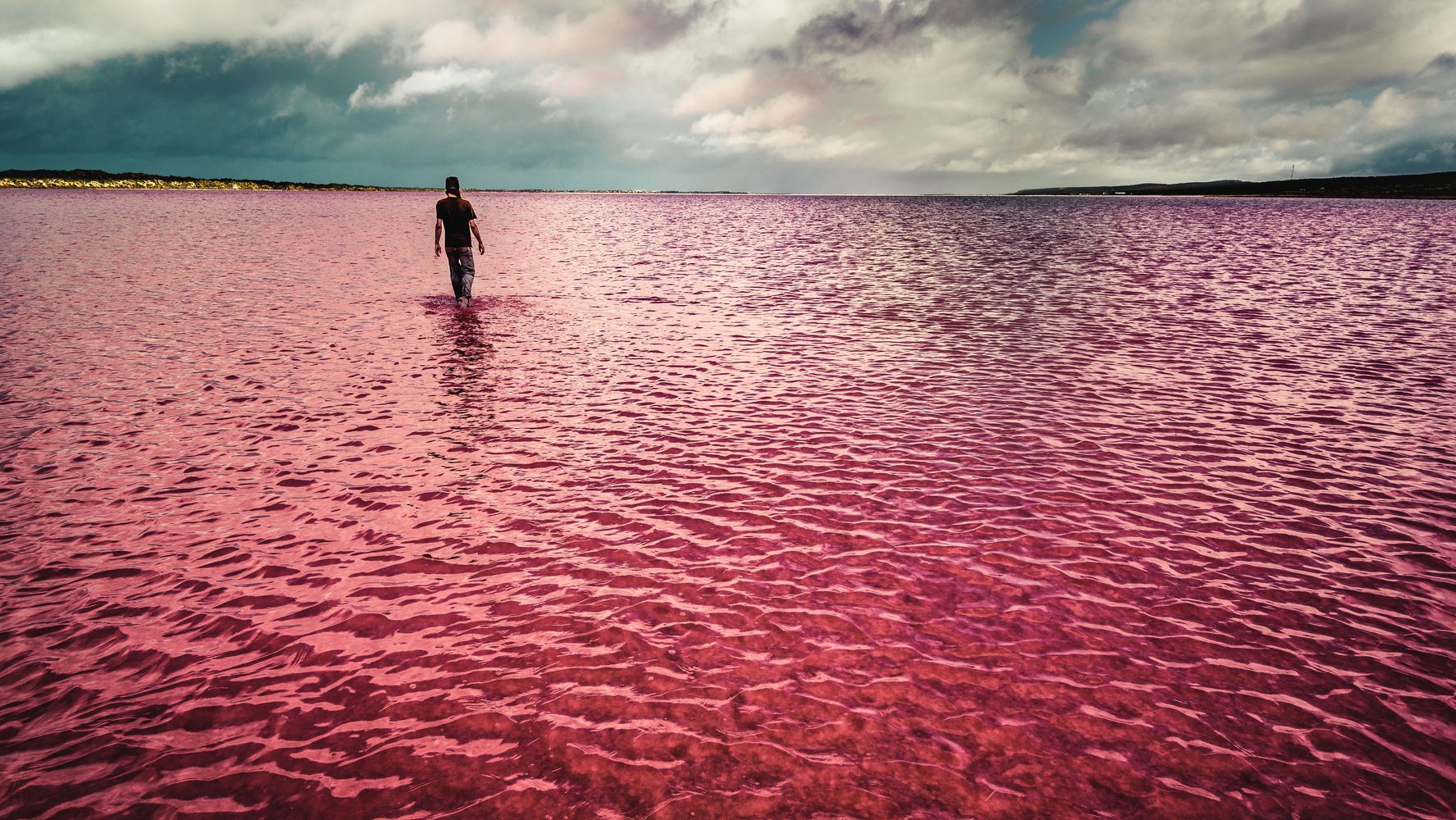 H μαγευτική ροζ λίμνη της Αυστραλίας που τρέλανε τους χρήστες του Instgram  | HuffPost Greece ΔΙΕΘΝΕΣ