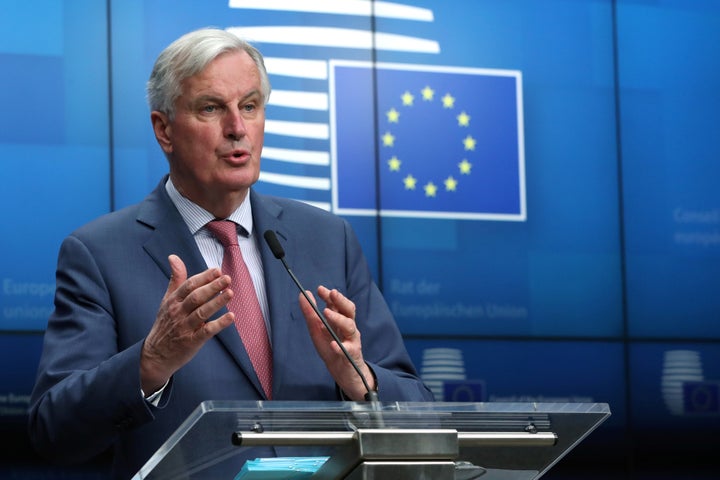 EU's chief negotiator Michel Barnier 