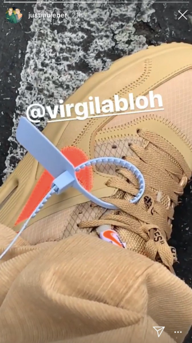 A shot of the shoes in question. 