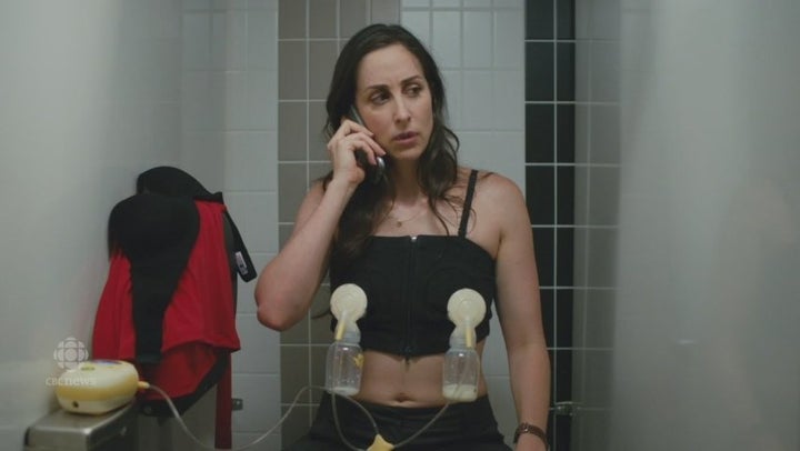 Catherine Reitman in "Workin' Moms." 