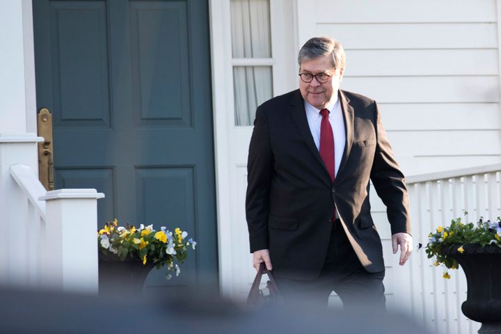 Attorney General William Barr released his four-page summary of special counsel Robert Mueller's report on Sunday, but not the report itself.