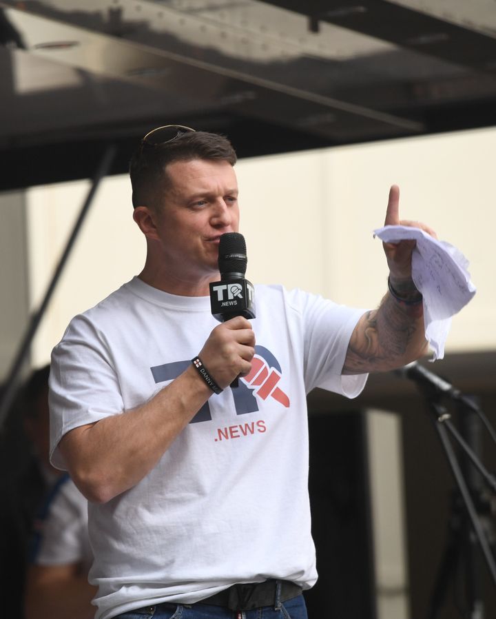 <strong>Stephen Yaxley-Lennon, aka Tommy Robinson</strong>