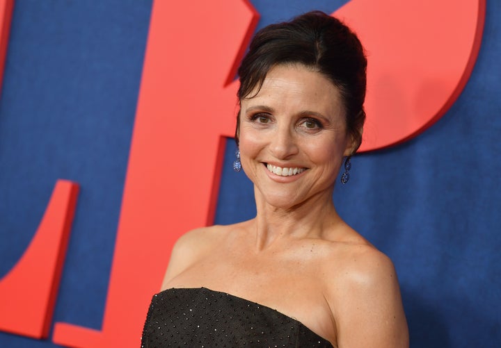 Julia Louis-Dreyfus attends the seventh and final season premiere of "Veep" in New York City this week.