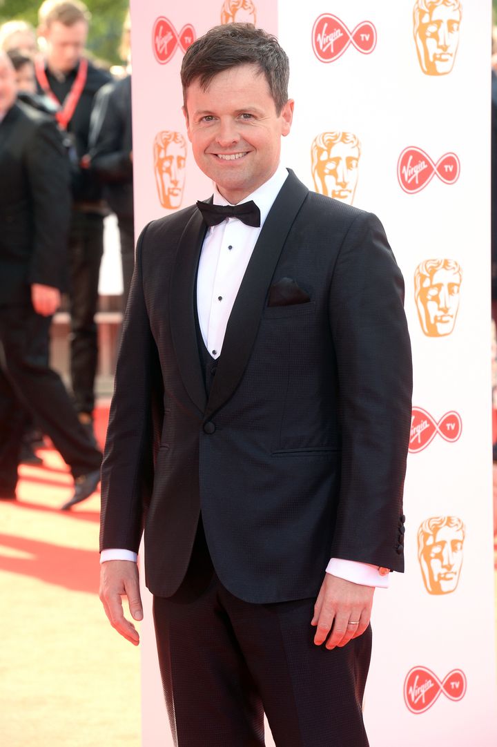 Declan Donnelly at the Baftas last year