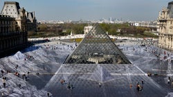 L’œuvre de JR au Louvre a été encore plus éphémère que
