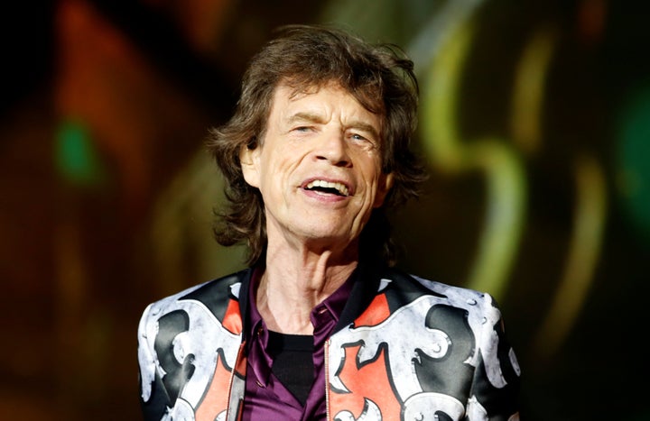 Mick Jagger of the Rolling Stones performs during a concert of their "No Filter" European tour at the Orange Velodrome stadium in Marseille, France, June 26, 2018. REUTERS/Jean-Paul Pelissier