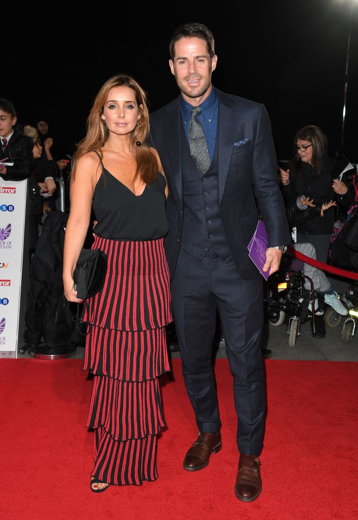 Louise and Jamie at the Pride Of Britain awards in 2016