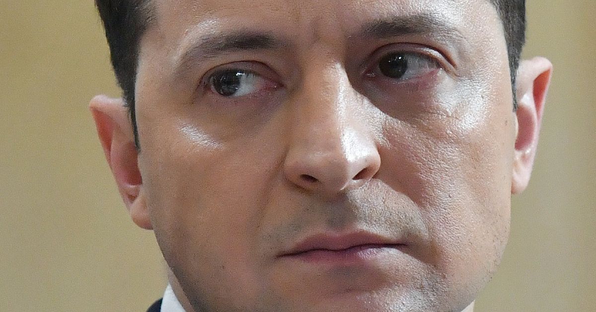 Ukraine: Volodymyr Zelensky et le prÃ©sident Porochenko