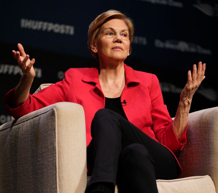 Massachusetts Sen. Elizabeth Warren wouldn't say during a forum Saturday if she believed incarcerated people should be allowed to vote in American elections.