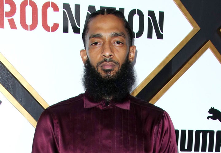 Rapper Nipsey Hussle was reportedly shot several times outside his store, Marathon Clothing, on Sunday.