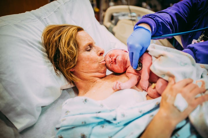 Cecile Eledge and her granddaughter Uma.