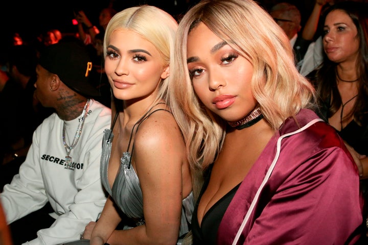 Jenner and Woods at an Alexander Wang fashion show at New York Fashion Week on Sept. 10, 2016. 