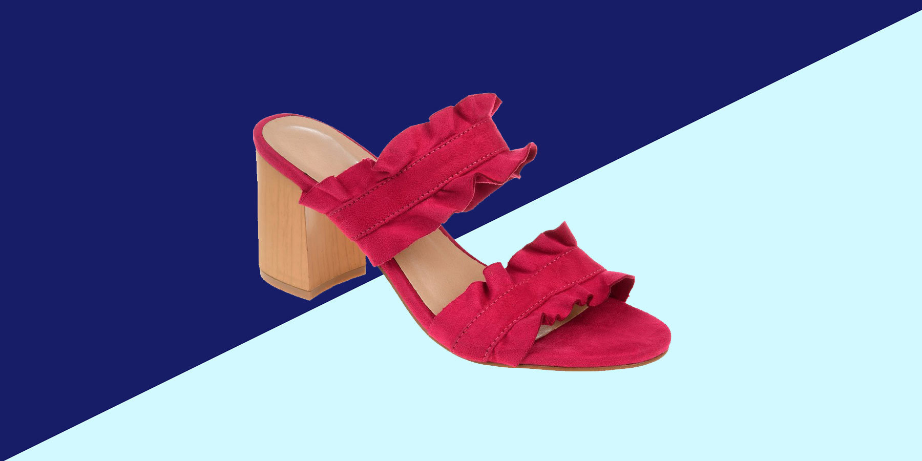 free people red sandals