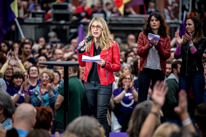 María Eugenia Rodríguez Palop, candidata de Podemos a las elecciones europeas.