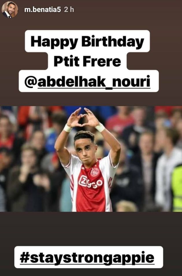 Des footballeurs rendent hommage Ã  Abdelhak Nouri Ã  l'occasion de son 22e