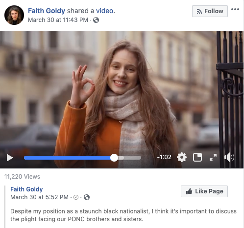 Facebook Says White Nationalist Video Doesn’t Break New Policy Against White