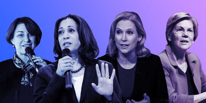 The leading women in contention for the 2020 Democratic nomination spoke out against the recent tide of abortion restrictions.