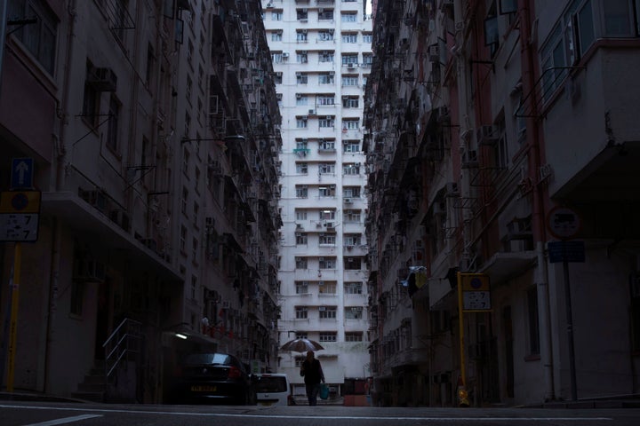 In Hong Kong, hundreds of thousands live in partitioned apartments called ‘coffin homes.’ 