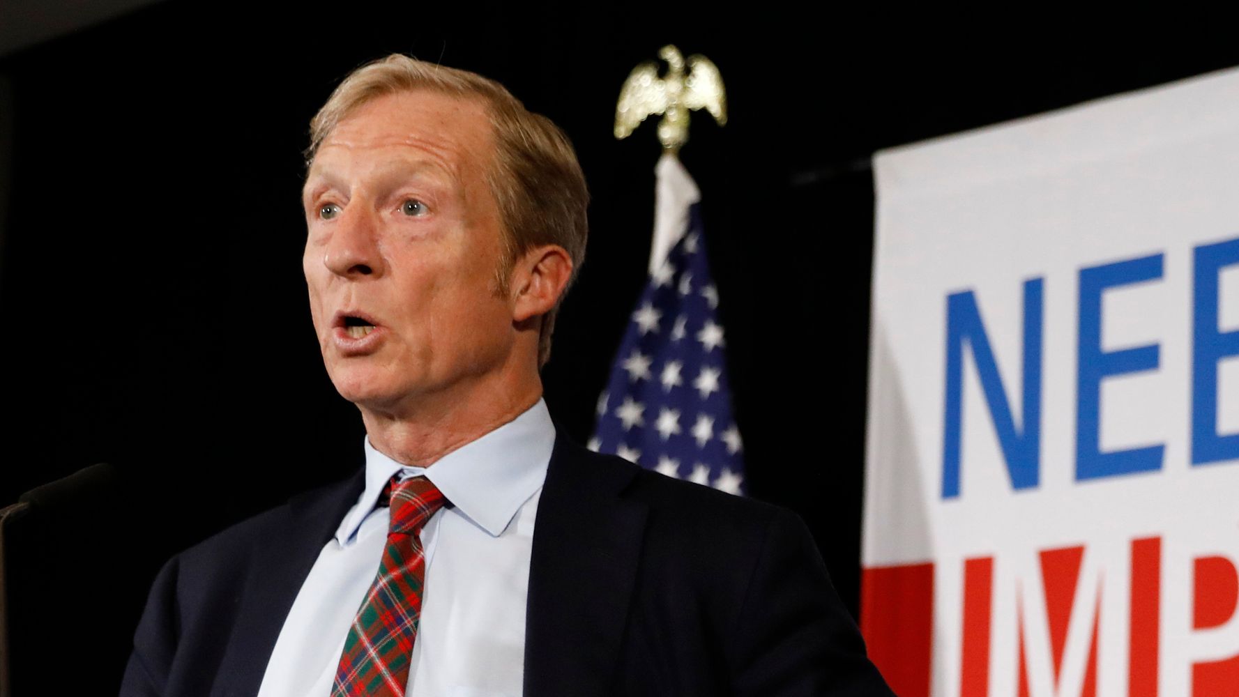 Tom Steyer Brings His Trump Impeachment Case To Adam Schiff's District ...