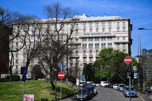 Fachada do Hotel Principe di Savoia, em Milão, Itália, que pertence à Agência...