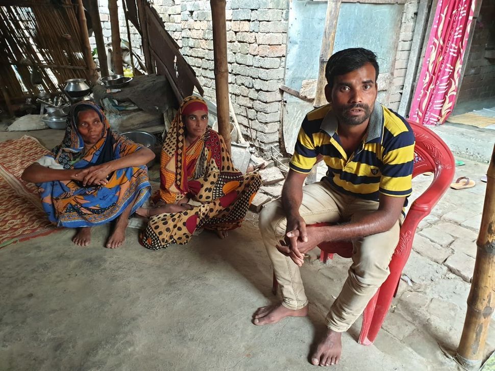 Men in Khan's village are scared of working in Rajasthan, but have to because there's no work in Bengal.