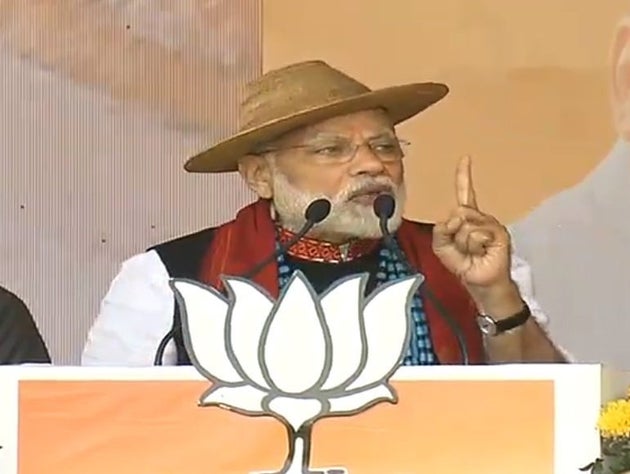 Modi Says Congress Manifesto Full Of Lies, A 'Hypocrisy