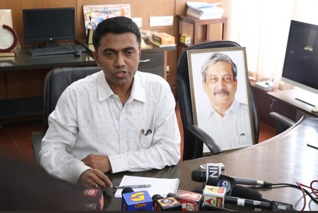On his first day in office, Sawant first visited the Parrikar residence and met the family before proceeding...
