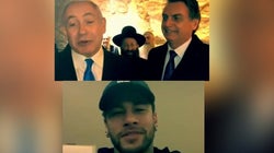 Neymar accepte l’invitation de Bolsonaro et Netanyahu en