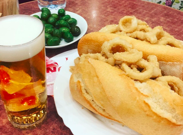 Dónde comer los mejores bocadillos de calamares de
