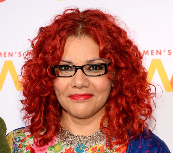 Mona Eltahawy attends the Women's Media Center 2015 Women's Media Awards in New York City.