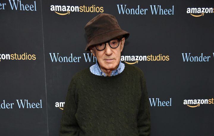 Woody Allen while promoting his 2017 film "Wonder Wheel," his last movie released by Amazon Studios.