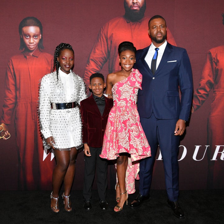 Lupita Nyong'o, Evan Alex, Shahadi Wright Joseph and Winston Duke, the cast of Jordan Peele's "Us", was celebrated for reflecting a cohesive dark-skinned family.