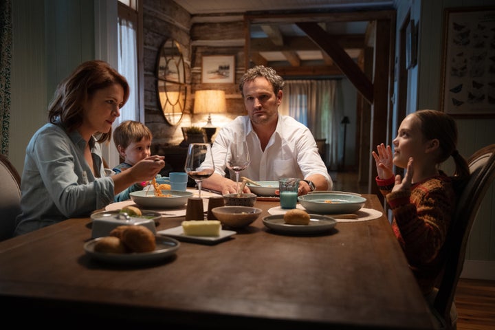 Seimetz, Lavoie, Clarke and Laurence in "Pet Sematary."