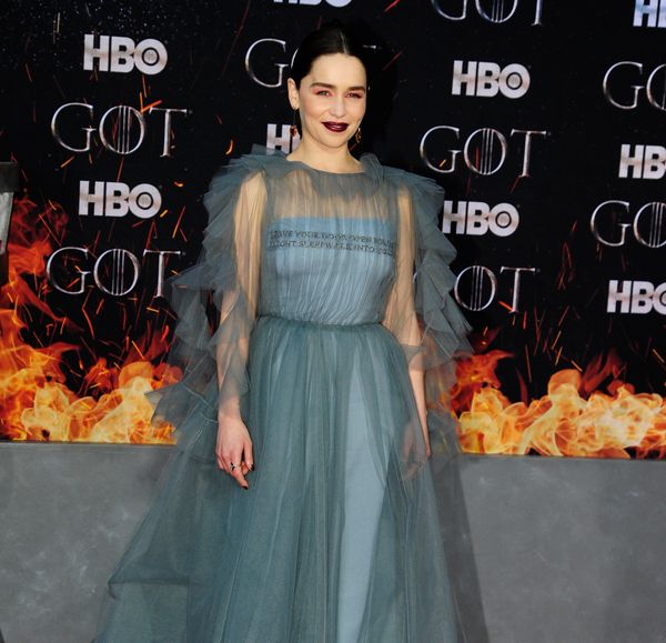 Gwendoline Christie Shuts Down The 'Game Of Thrones' Red Carpet With ...