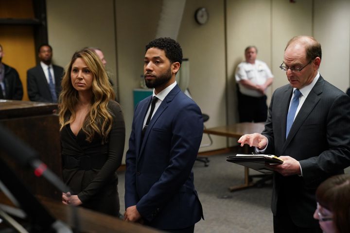 Smollett has maintained his innocence throughout proceedings