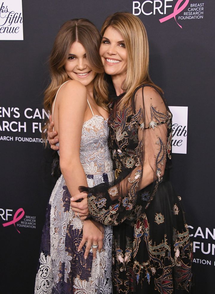 Olivia Jade said her mother, Lori Loughlin, had told her to look after her reputation.