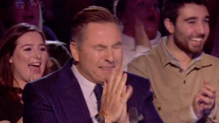 David Walliams was left in tears at their audition
