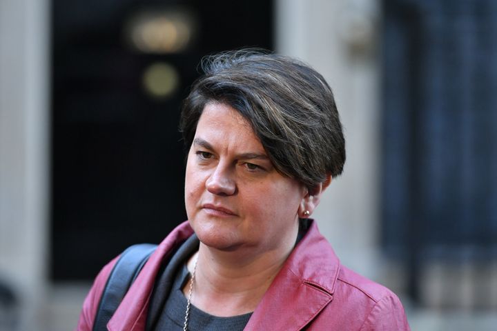 DUP leader Arlene Foster has been a thorn in May's side since she agreed a deal with the EU