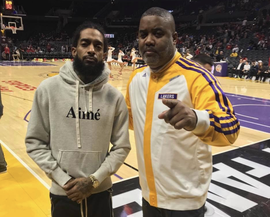 Nipsey Hussle and Bobby Francis have been friends for more than a decade. (photo via Bobby Francis)