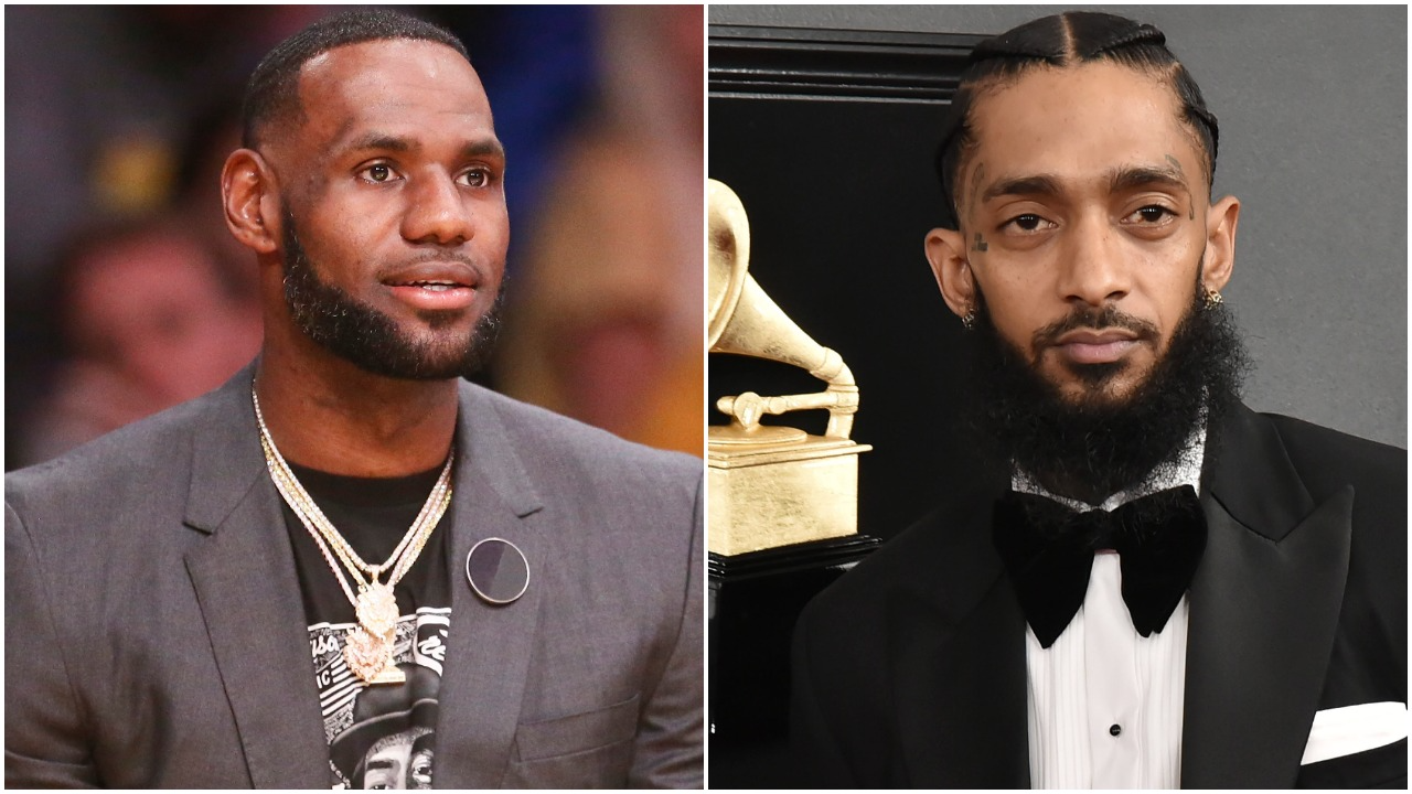 lebron james nipsey hussle