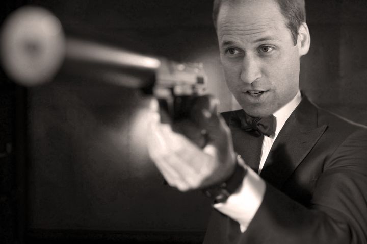 The name's Wills... How the Duke of Cambridge might look as the next James Bond.