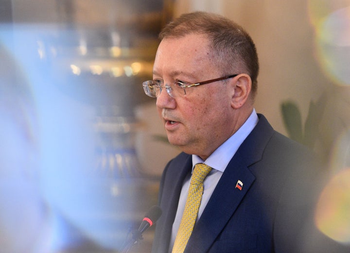 Russian ambassador to the UK Alexander Yakovenko.